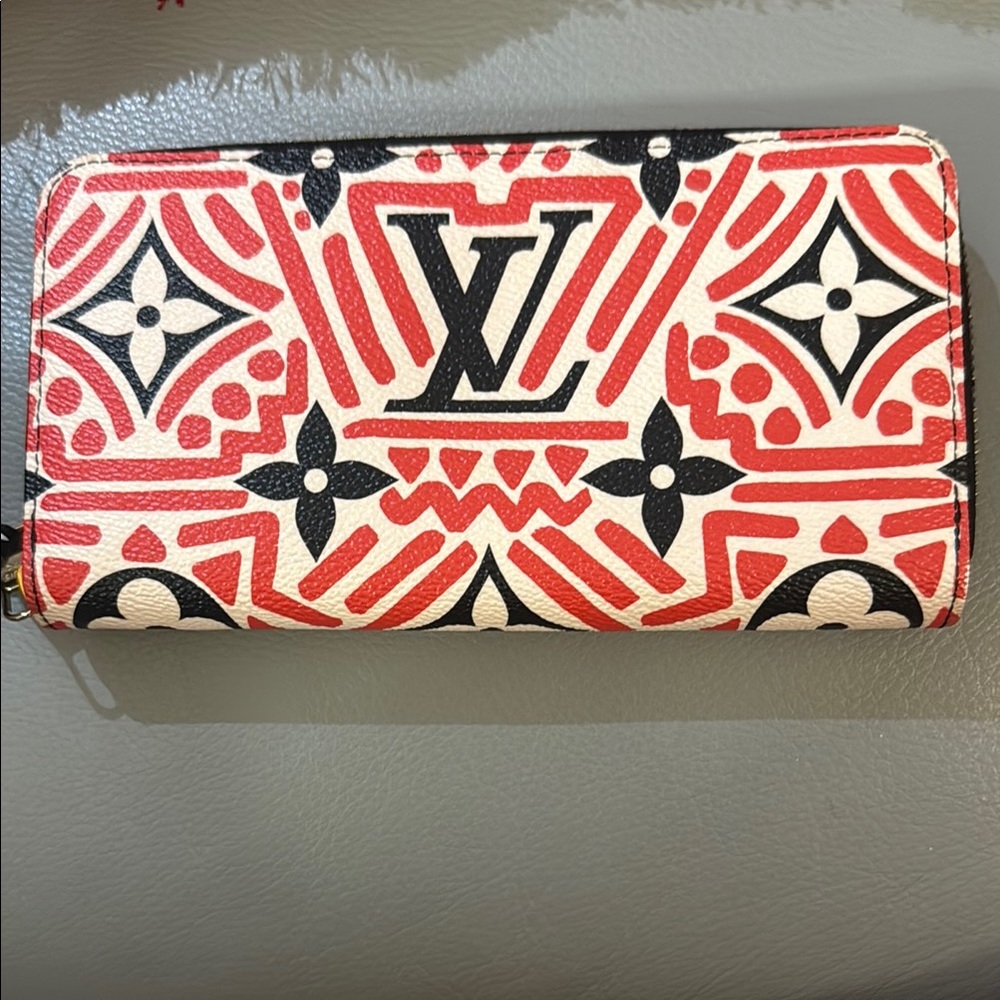Louis Vuitton Red and Black Women's Wallet